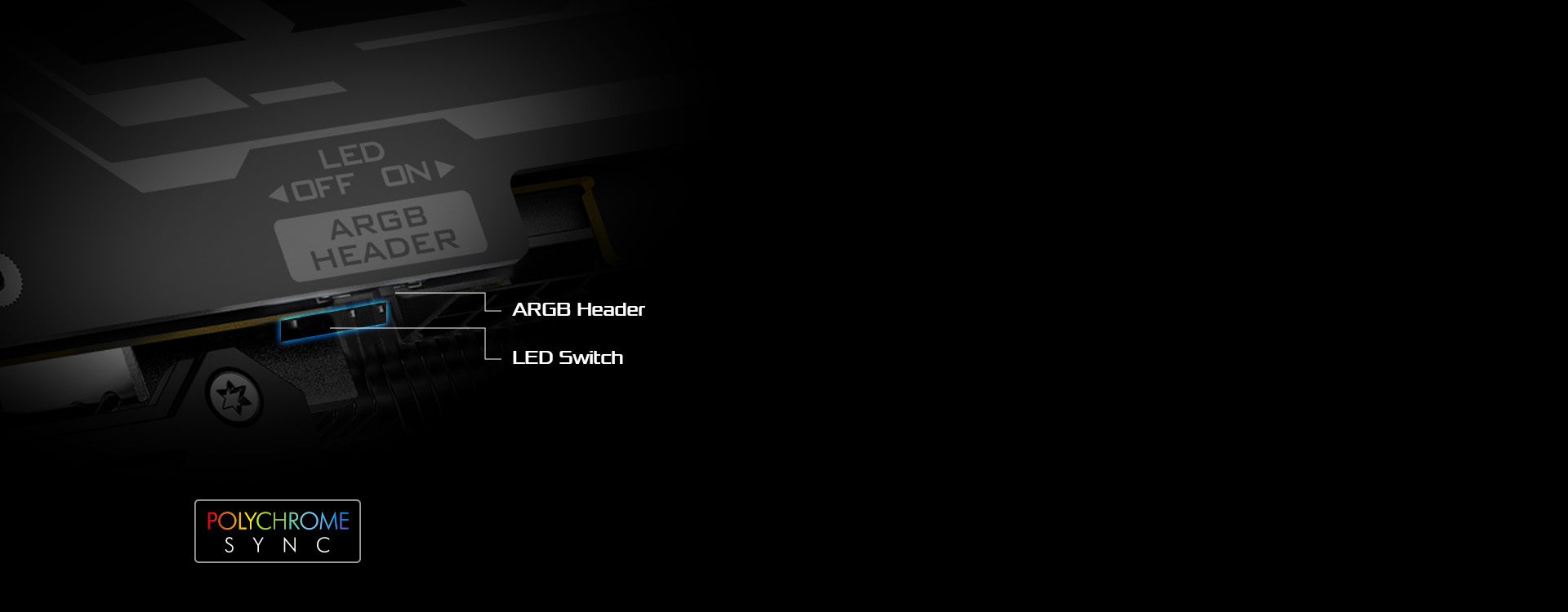 VGA LED Switch & ARGB Header